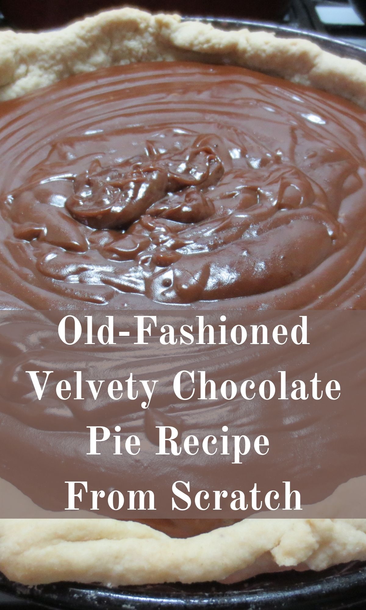 old fashioned chocolate pie recipe